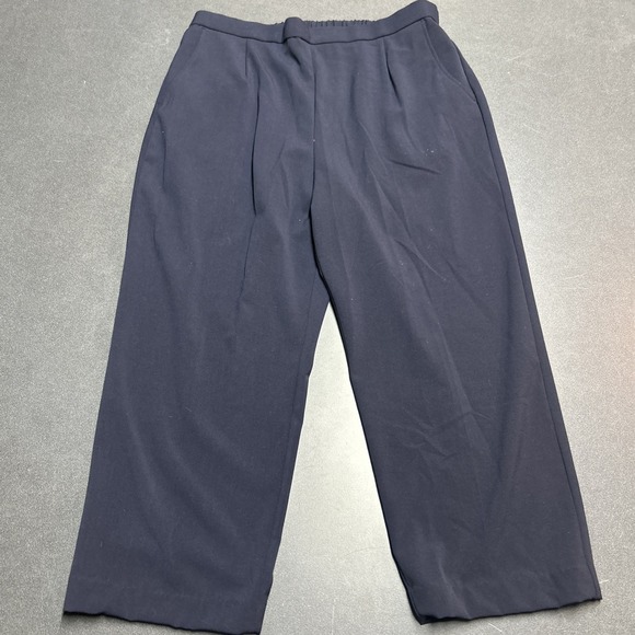 Briggs New York Pants - Briggs New York Women's 18WP Black Stretch Pull on Pants Classic Career Wear